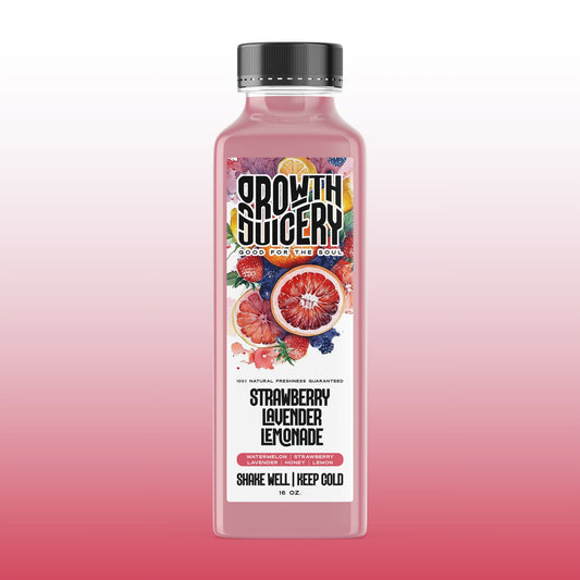 Strawberry-Lavender Lemonade
